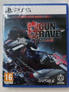 Sony PS5 Gungrave G.O.R.E. Day One Edition - Blue Brand New Sealed